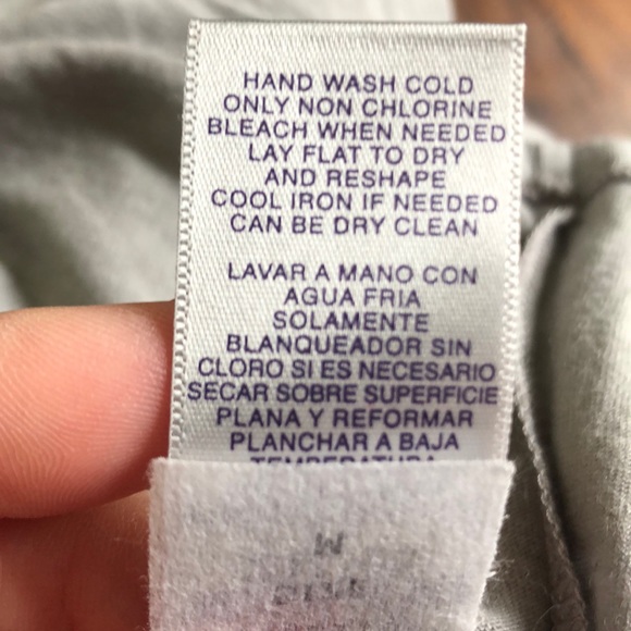 👋🏻 NYDJ Gray Linen Blend Blouse - Picture 5 of 6